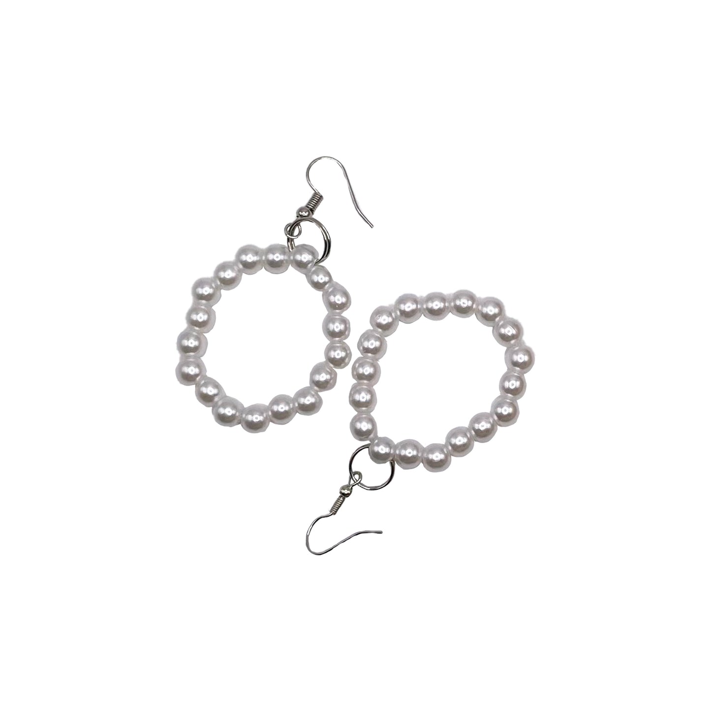 Celestial Pearl Hoops